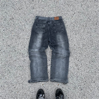 Washed Baggy Jeans - Men