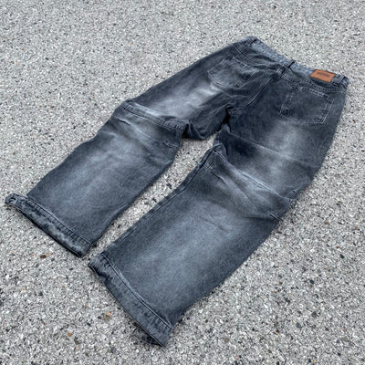 Washed Baggy Jeans - Men