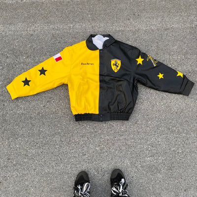 Black And Yellow Ferrari Jacket - Unisex