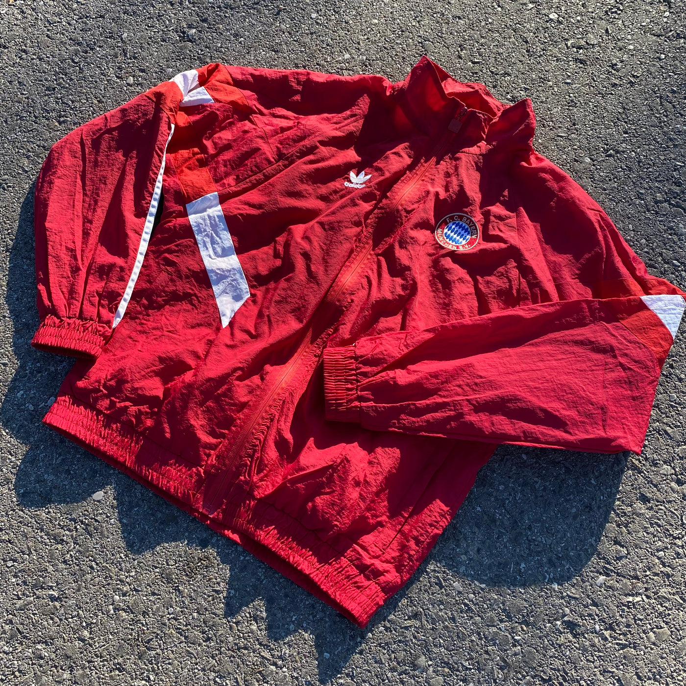Vintage Adidas FC Bayern Munich Football Jacket - Unisex