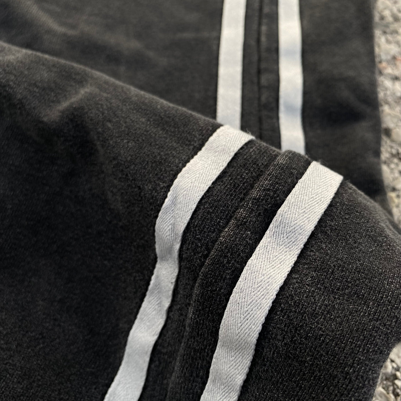 Grey Striped Jogger Pants - Unisex