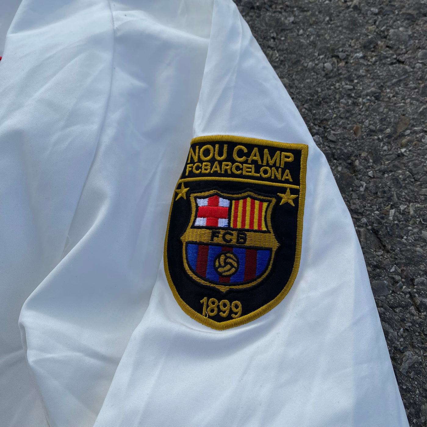 Fc Barcelona Vintage Jacket - Unisex