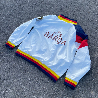 Fc Barcelona Vintage Jacket - Unisex