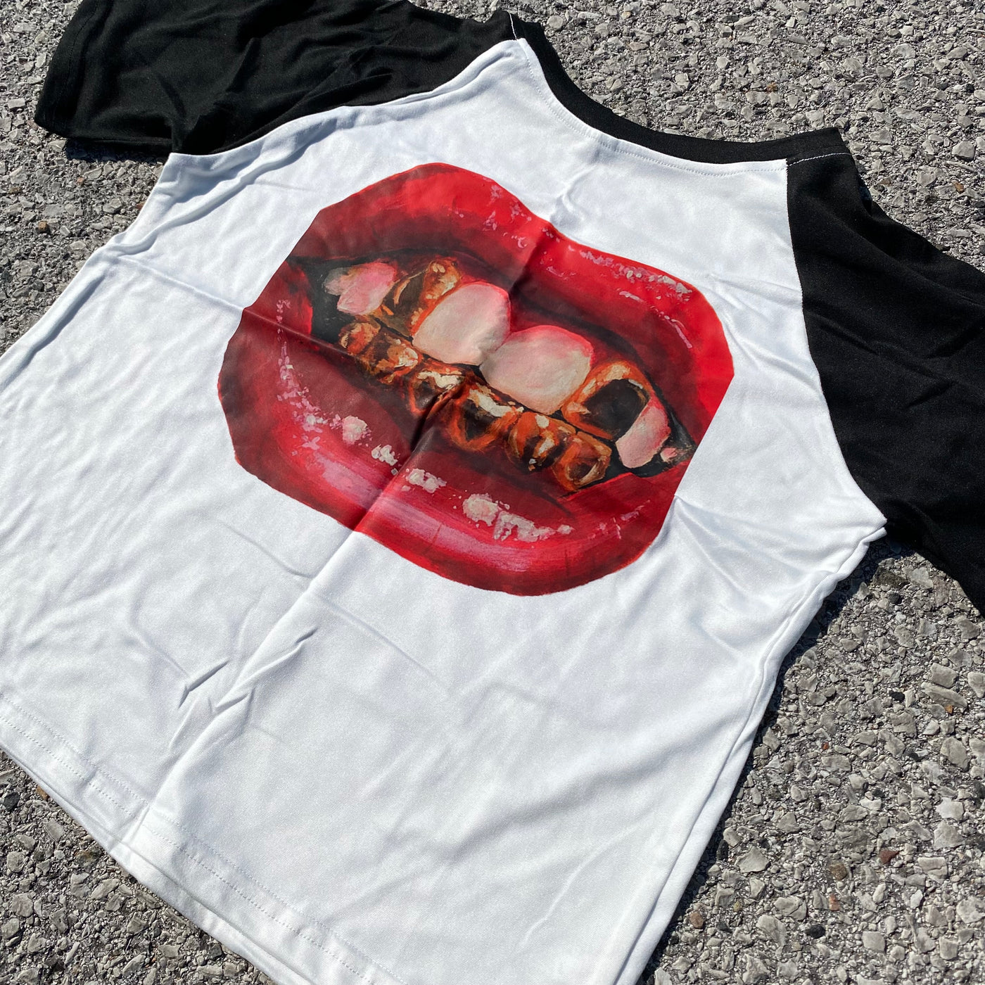 Gold Teeth Top T-Shirt - Women