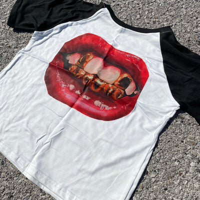 Gold Teeth Top T-Shirt - Women