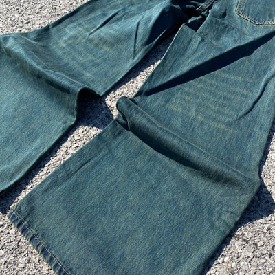Retro Washed Jeans - Women