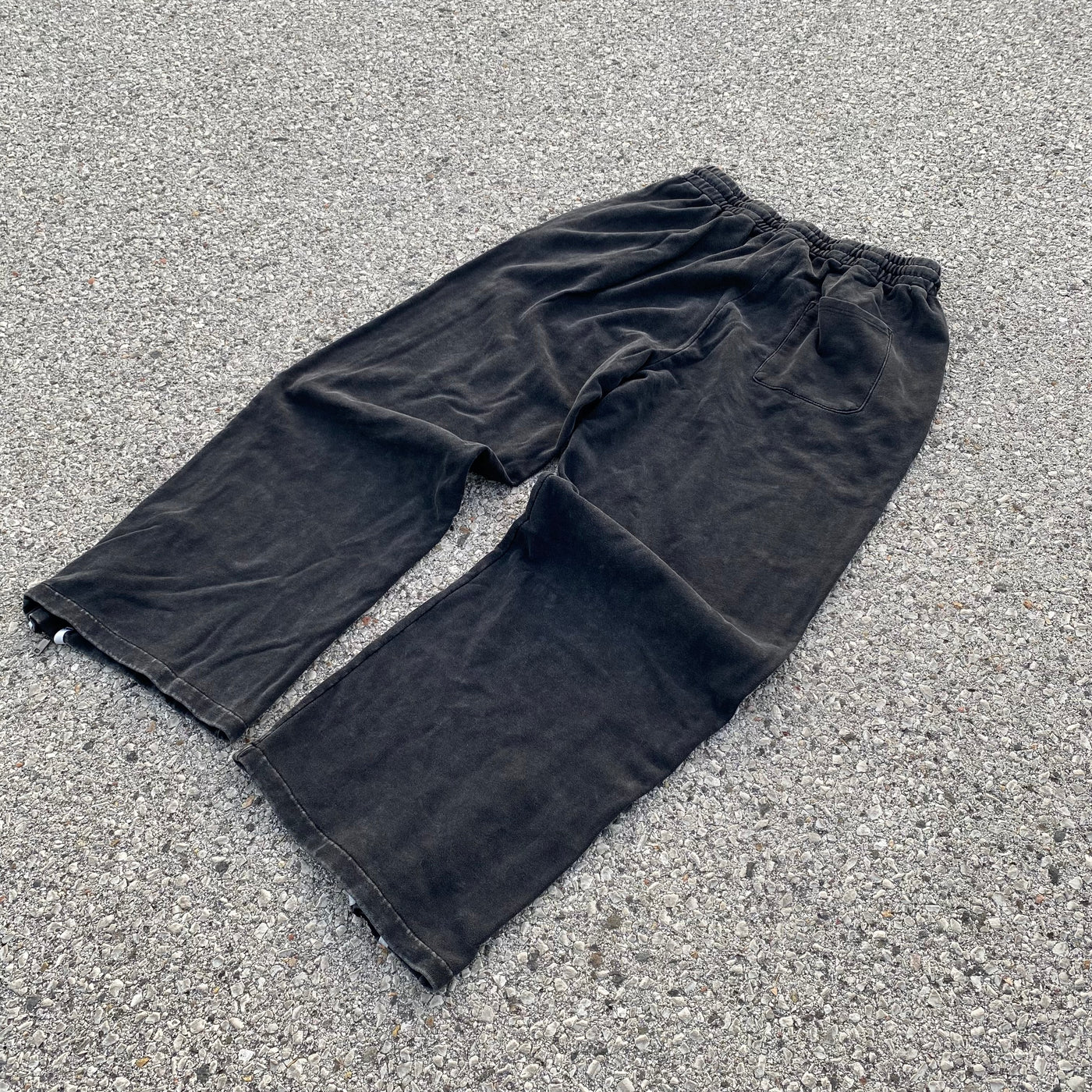 Grey Striped Jogger Pants - Unisex