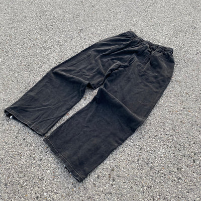 Grey Striped Jogger Pants - Unisex