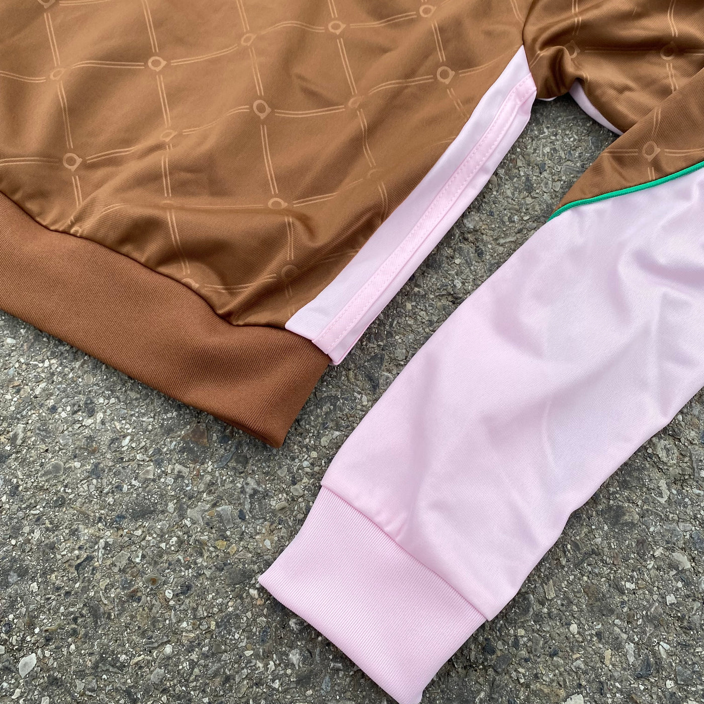 Adidas Pink Brown Workout Jacket - Women