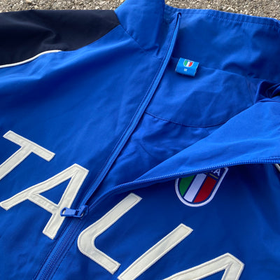 Italy Football Jacket Blue - Unisex