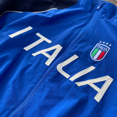 Italy Football Jacket Blue - Unisex