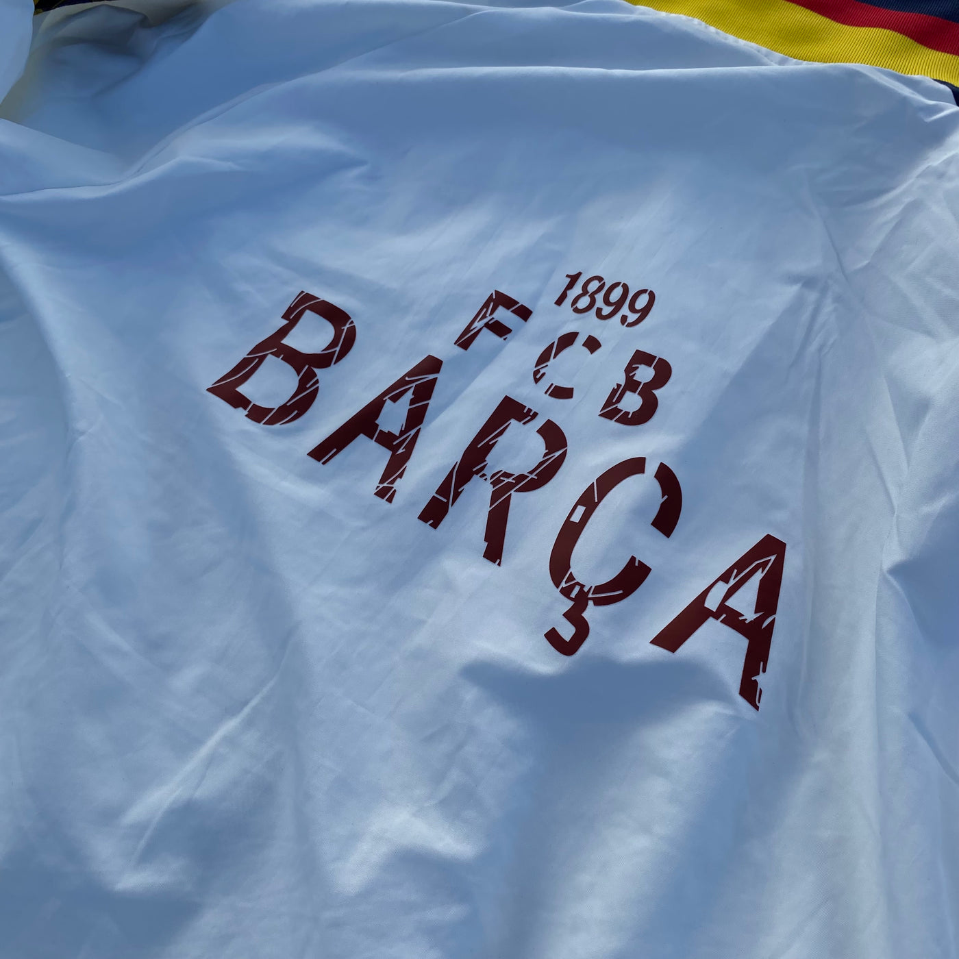 Fc Barcelona Vintage Jacket - Unisex