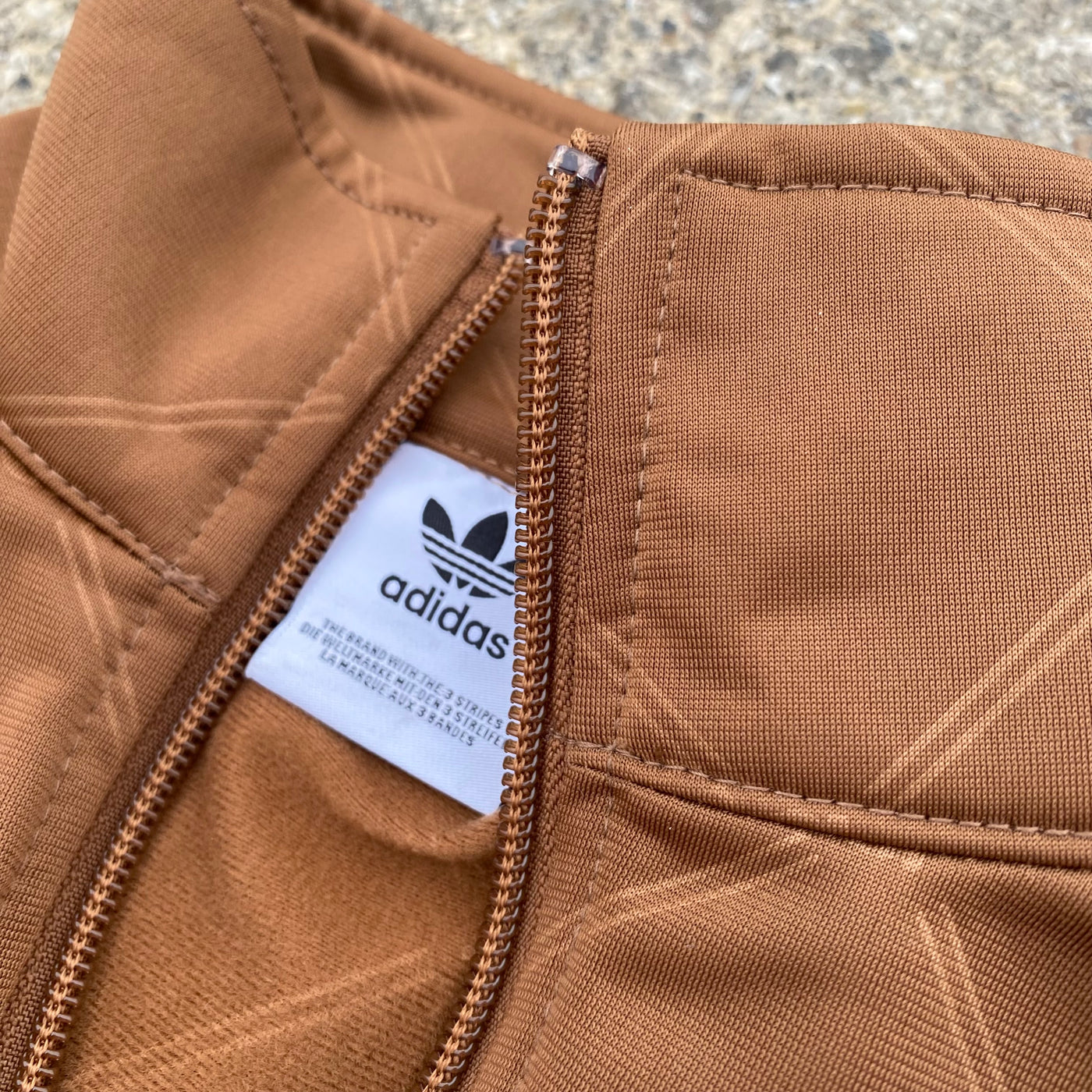 Adidas Pink Brown Workout Jacket - Women