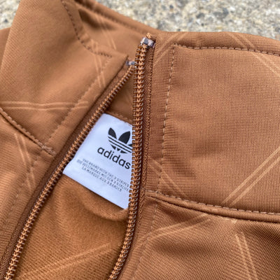 Adidas Pink Brown Workout Jacket - Women