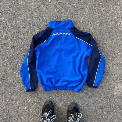 Italy Football Jacket Blue - Unisex