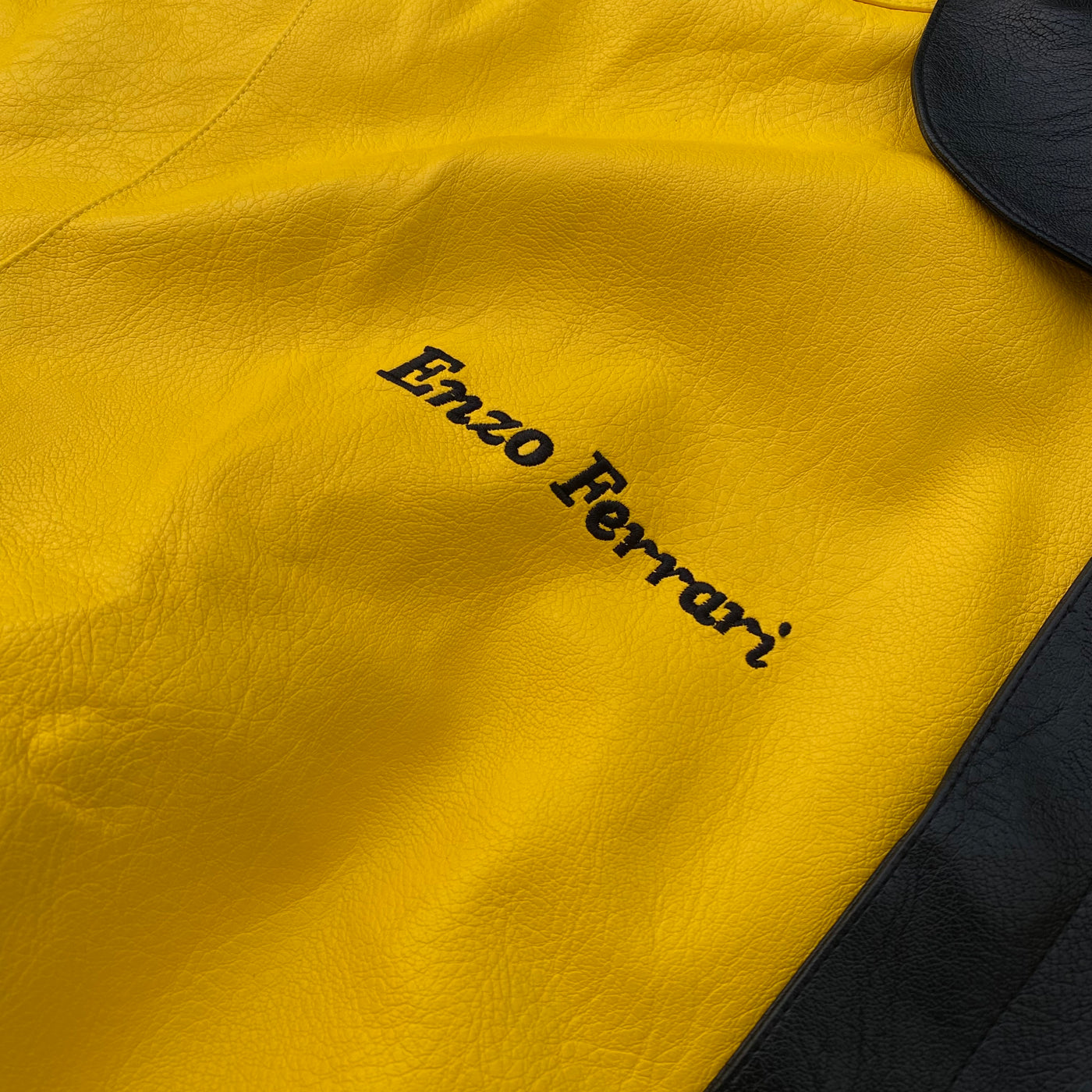 Black And Yellow Ferrari Jacket - Unisex