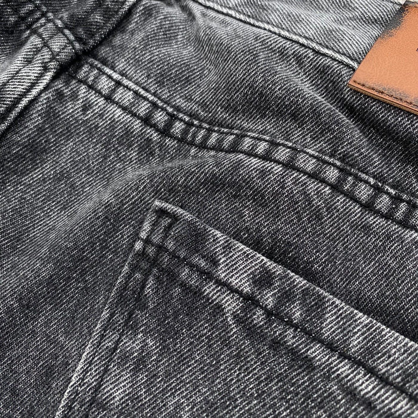 Washed Baggy Jeans - Men