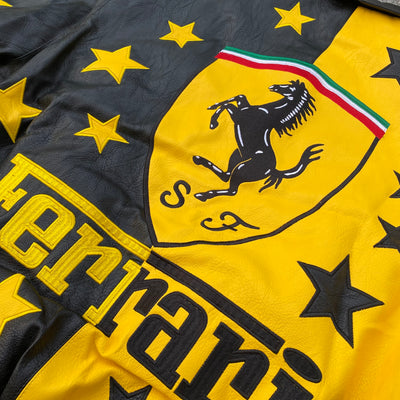 Black And Yellow Ferrari Jacket - Unisex