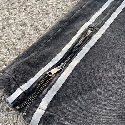 Grey Striped Jogger Pants - Unisex