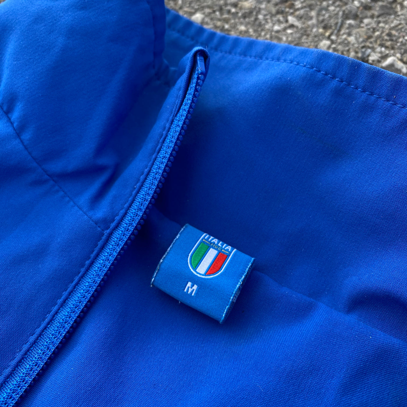 Italy Football Jacket Blue - Unisex
