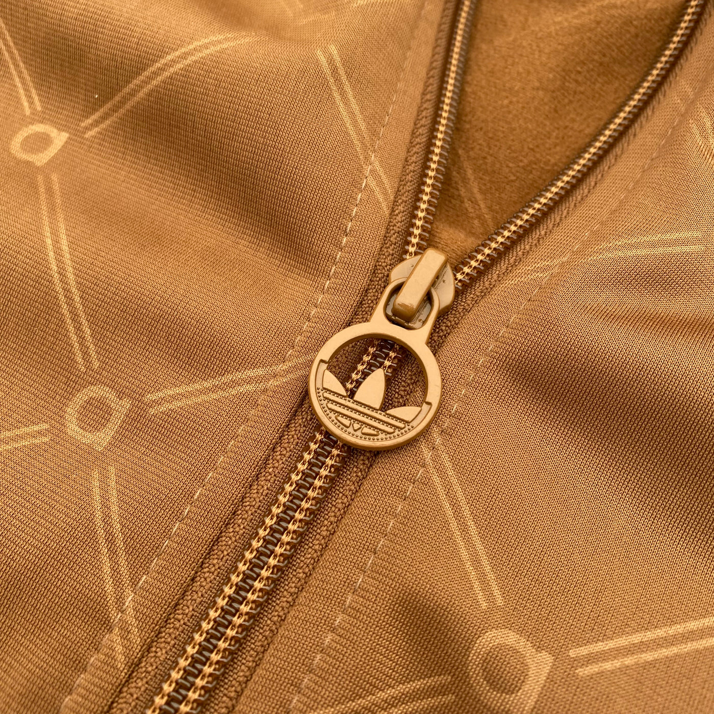 Adidas Pink Brown Workout Jacket - Women