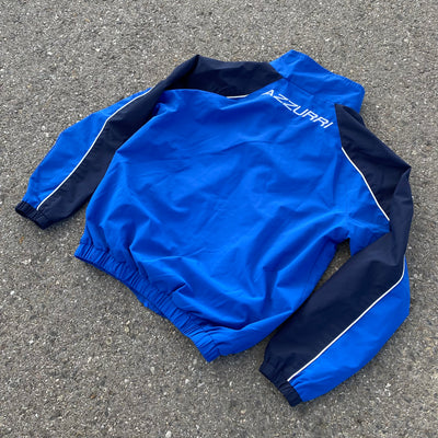 Italy Football Jacket Blue - Unisex