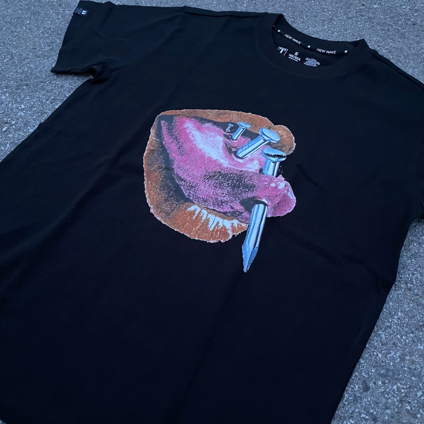Long Pierced Tongue T-Shirt - Unisex
