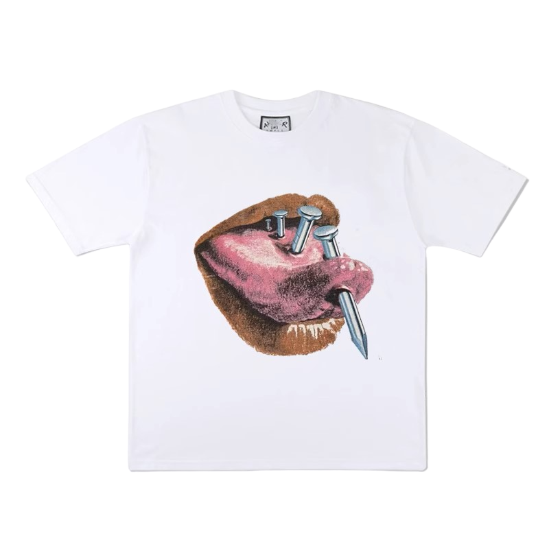 Long Pierced Tongue T-Shirt - Unisex