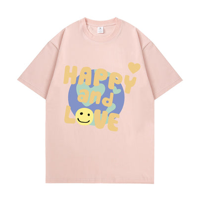 Happy And Love T-Shirt - Unisex