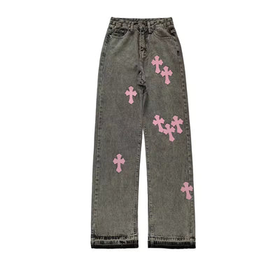 Pink Cross Jeans - Women