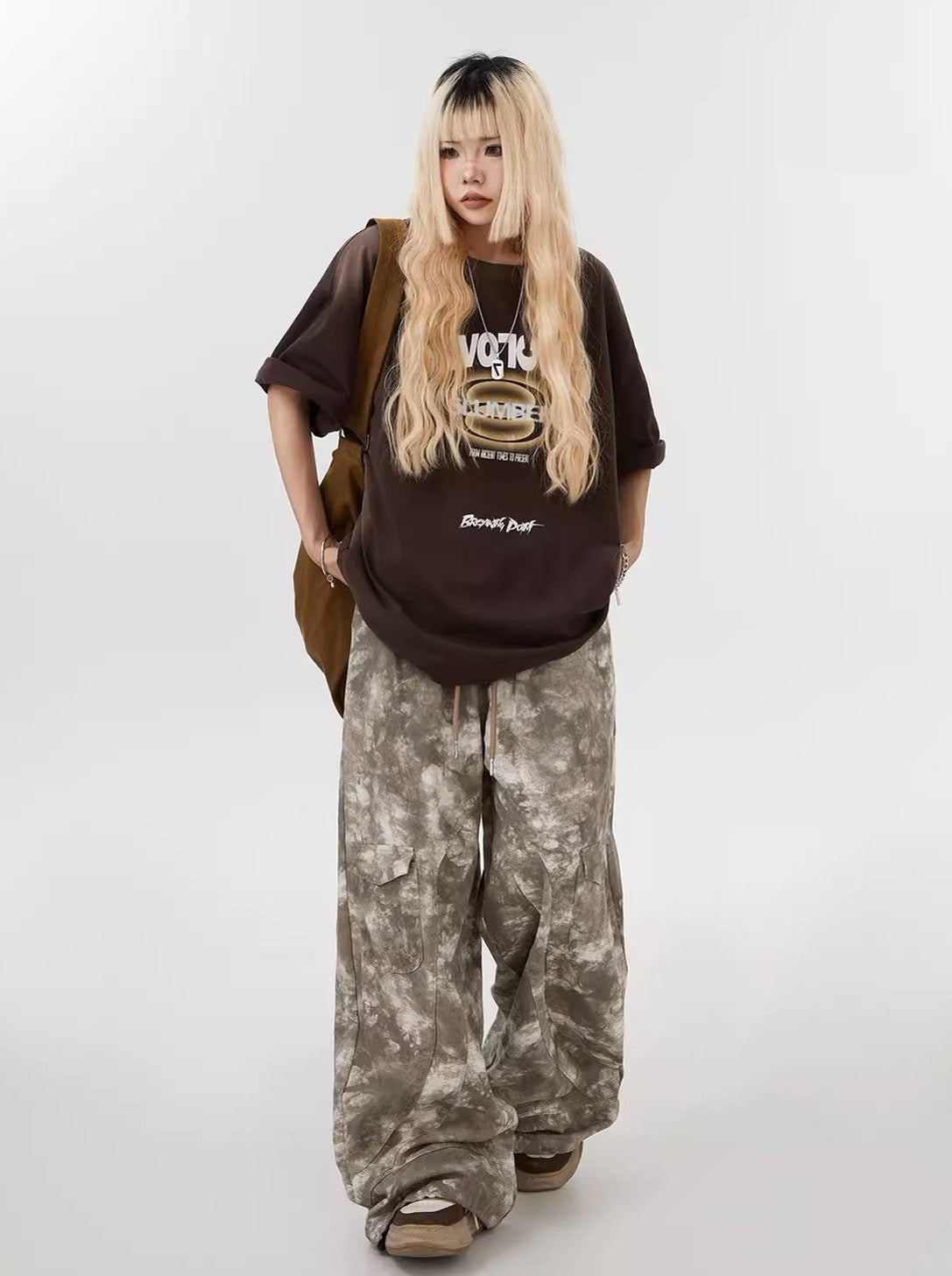 Camouflage Casual Pants - Women