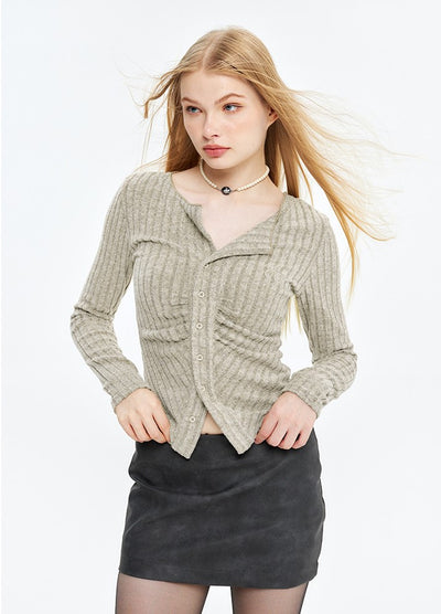 V-Neck Knitwear - Women