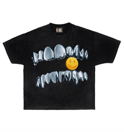 Metallic Teeth T-Shirt - Unisex