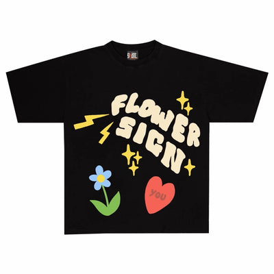 Flower Sign T-Shirt - Unisex