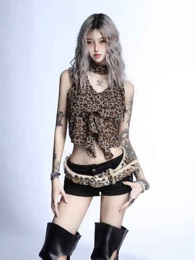 Leopard Print Top - Women