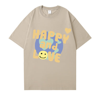 Happy And Love T-Shirt - Unisex