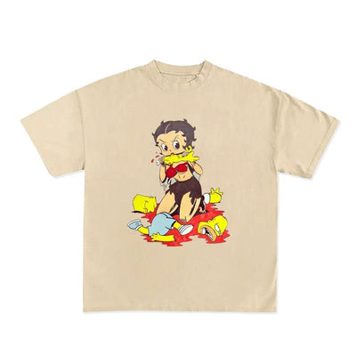 Betty Boop Simpson T-Shirt - Unisex