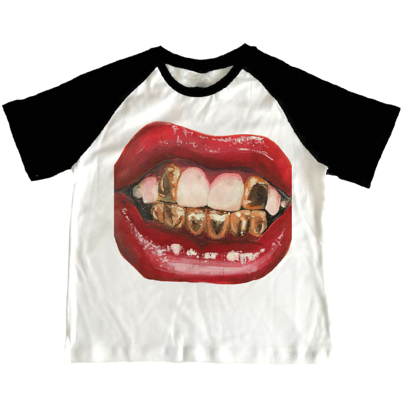 Gold Teeth Top T-Shirt - Women