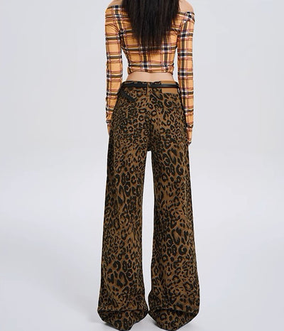 Leopard Jeans - Women