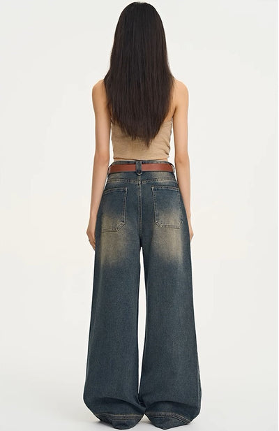 Long Retro Jeans - Women