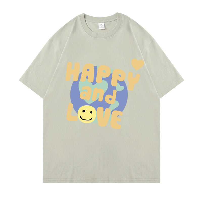 Happy And Love T-Shirt - Unisex