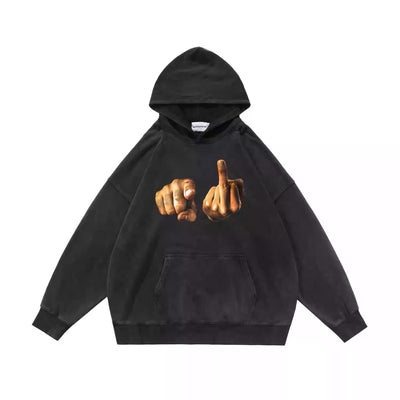 Middle Finger Up Hoodie - Unisex