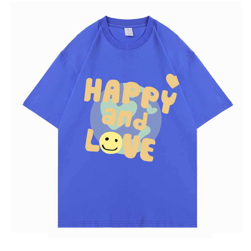 Happy And Love T-Shirt - Unisex