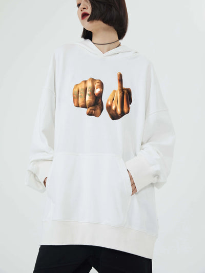 Middle Finger Up Hoodie - Unisex