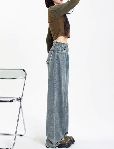 Wide Leg Jeans - Women