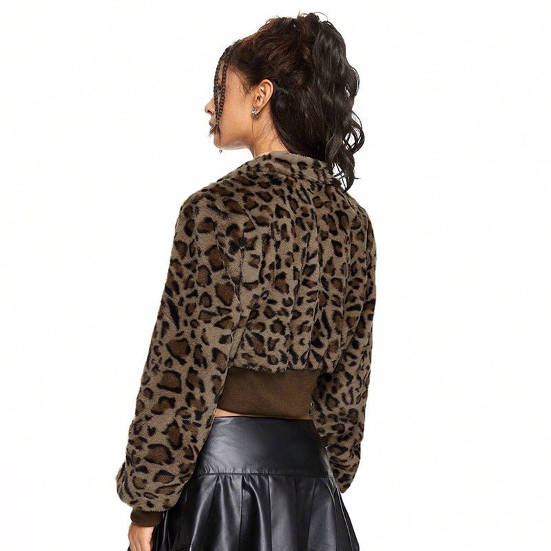 Fur Spliced Jacket - Women