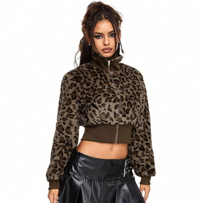 Fur Spliced Jacket - Women