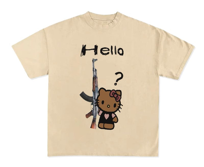 Hello Kitty AK47 T-Shirt - Unisex