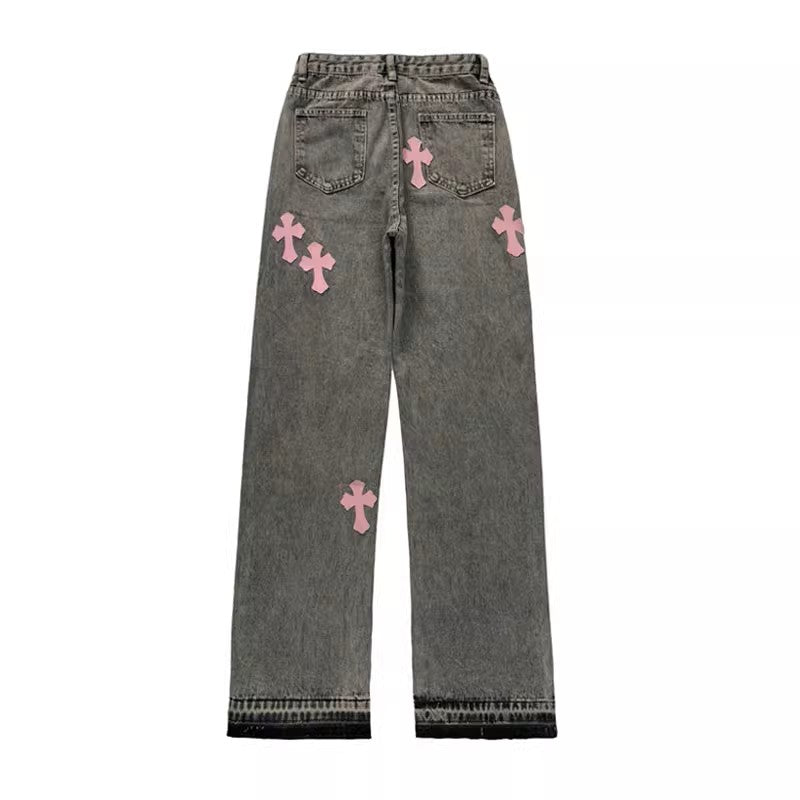 Pink Cross Jeans - Women