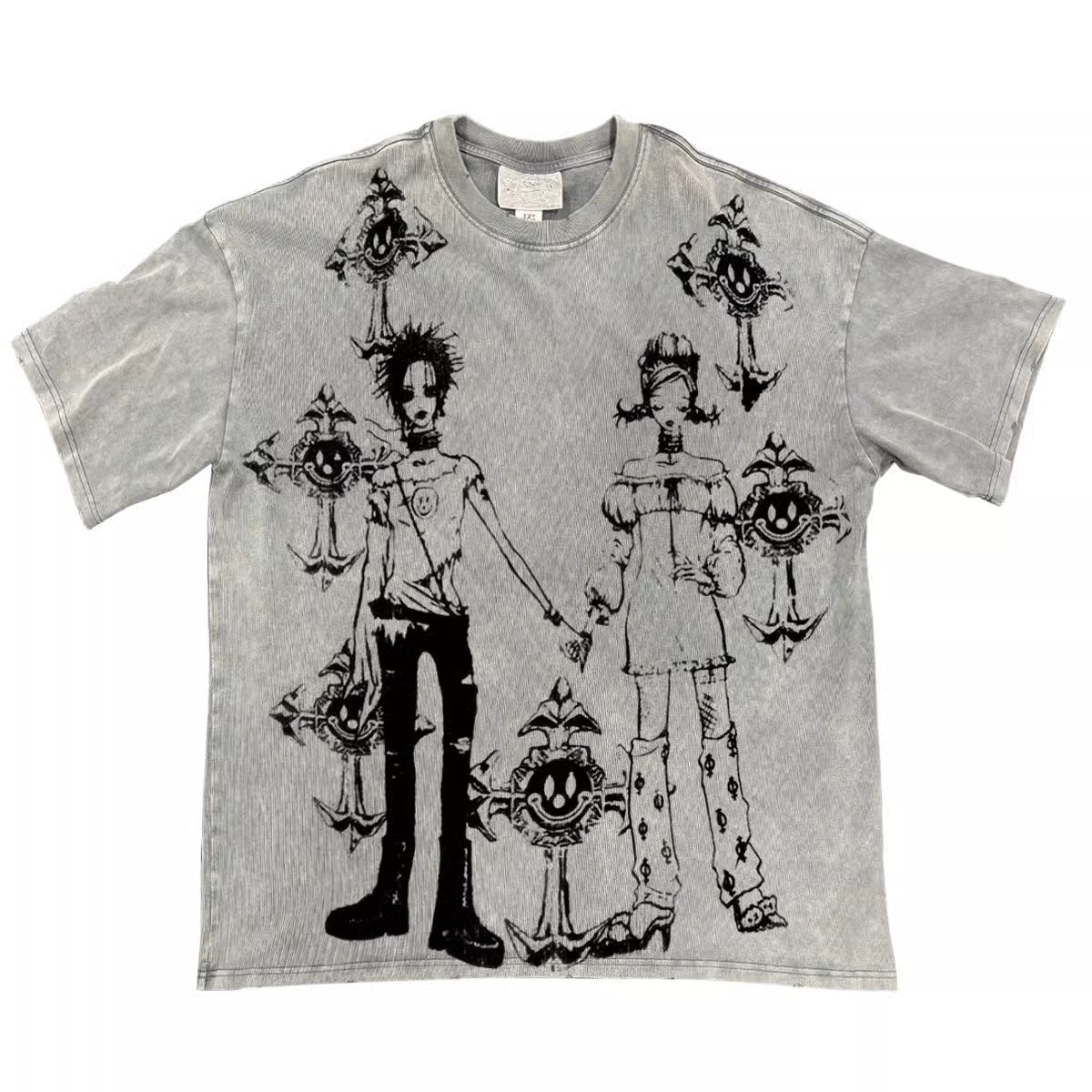 Gothic Couple T-Shirt - Unisex